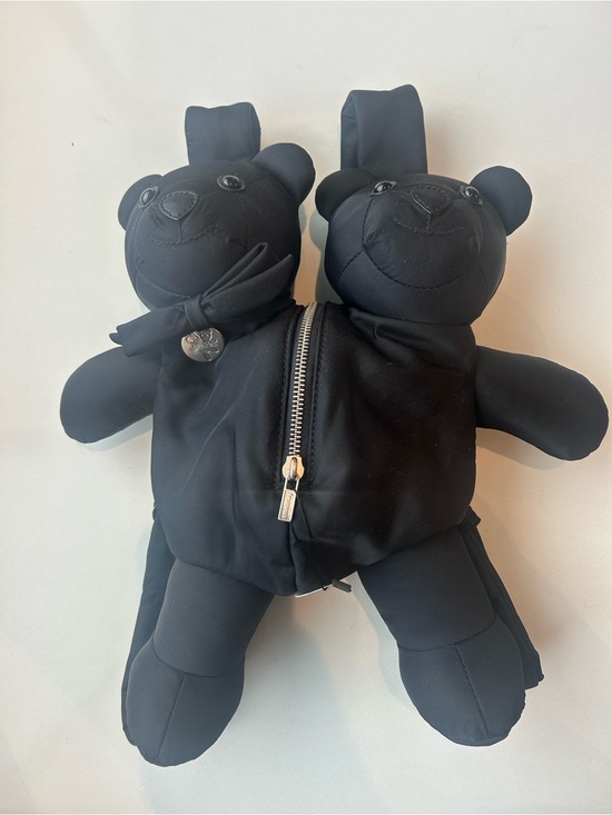 Marc Jacobs Handbags - Black FW22 Nylon Double Bear Backpack